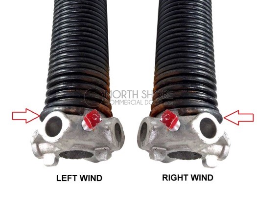 Left Wound and Right Wound Springs